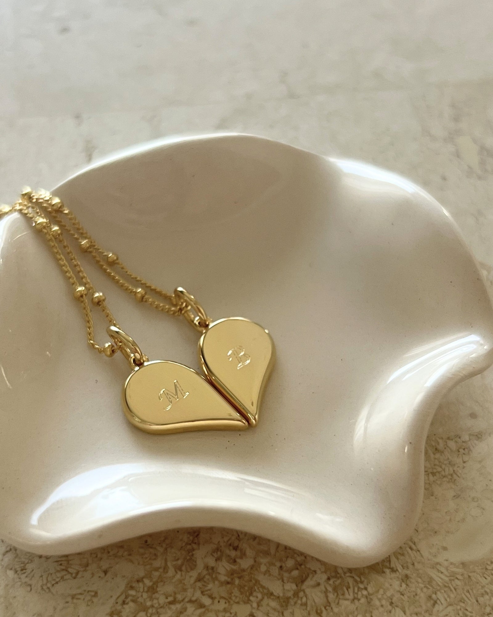 18k Gold Vermeil | Bobble Chain | Digital Initial