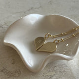 18k Gold Vermeil | Bobble Chain | Handwritten Initial