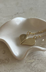 18k Gold Vermeil | Bobble Chain | Handwritten Initial