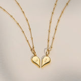 18k Gold Vermeil | Bobble Chain | Handwritten Initial