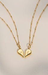 18k Gold Vermeil | Bobble Chain | Handwritten Initial