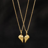 18k Gold Vermeil | Diamond Chain | Handwritten Initial