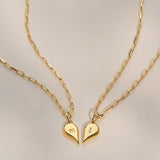 18k Gold Vermeil | Paperclip Chain | Handwritten Initial