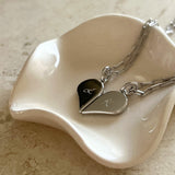 Sterling Silver | Paperclip Chain | Handwritten Initial