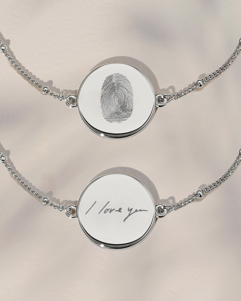 The Fingerprint & Handwriting Bracelet