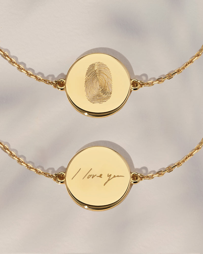 The Fingerprint & Handwriting Bracelet