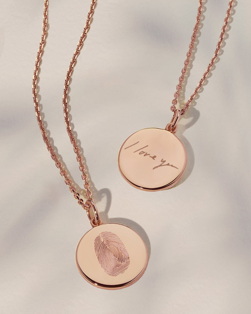 The Fingerprint & Handwriting Necklace