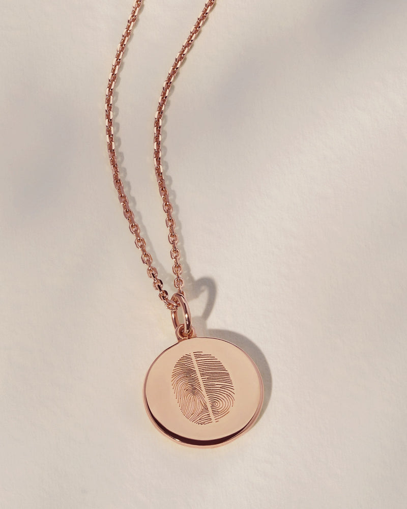 The Duo Fingerprint Necklace