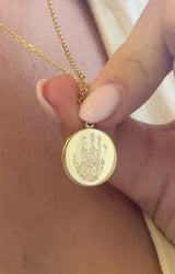 9k Solid Gold | Diamond Chain