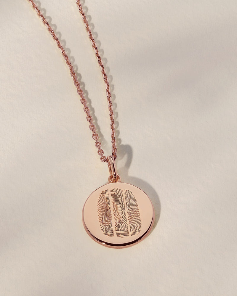 The Trio Fingerprint Necklace