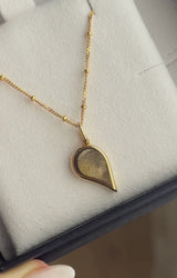 18k Gold Vermeil | Bobble Chain | Fingerprint