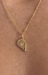 18k Gold Vermeil | Bobble Chain | Digital Initial