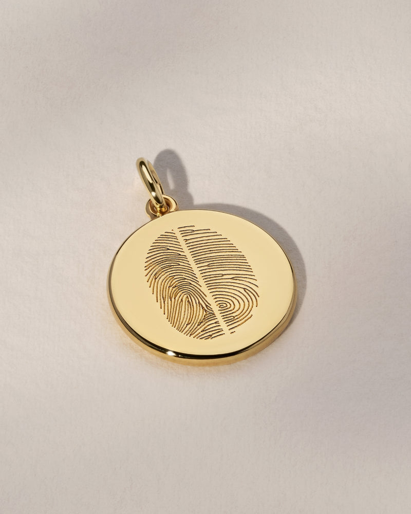 The Duo Fingerprint Pendant
