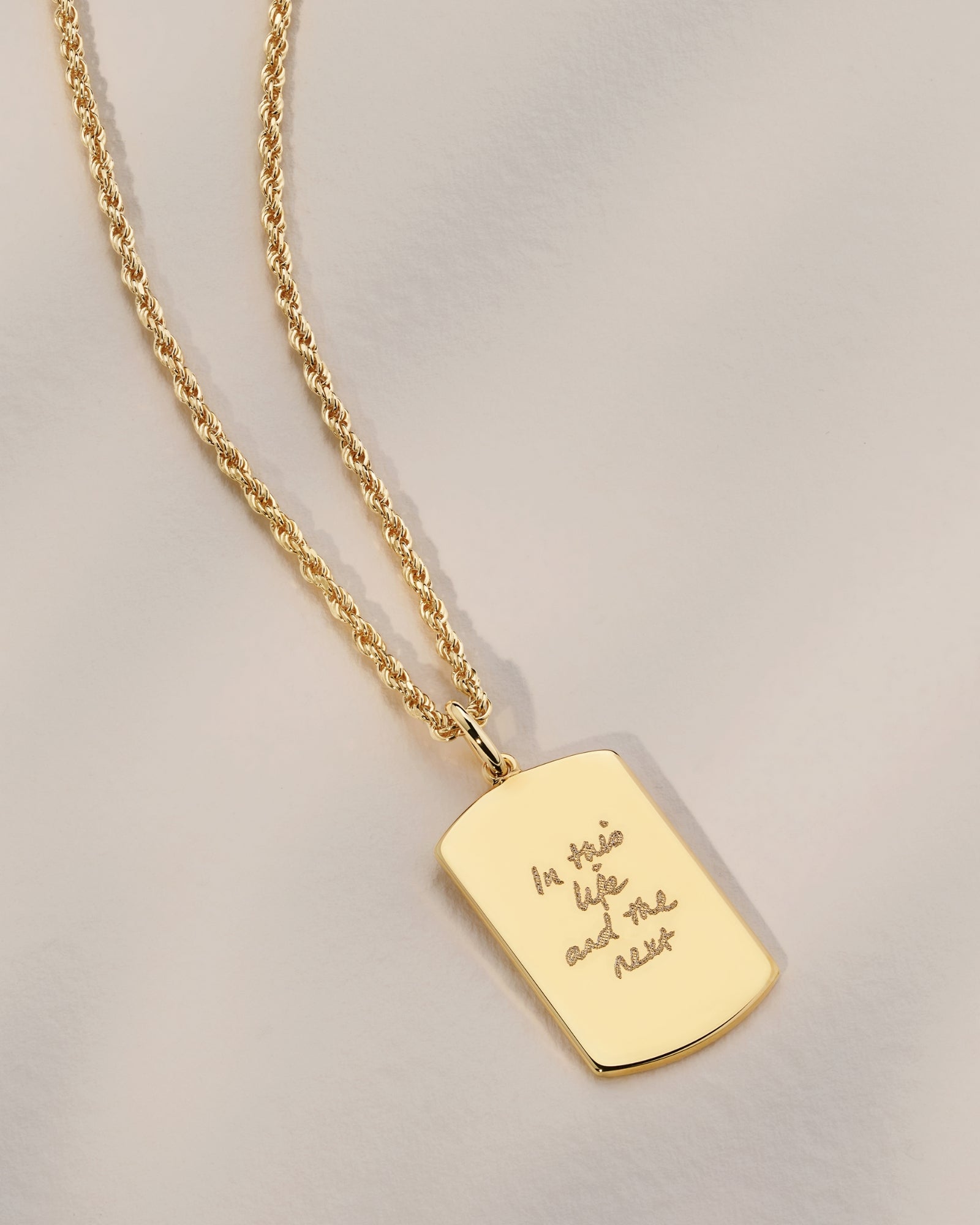 18k Gold  | Rope Chain
